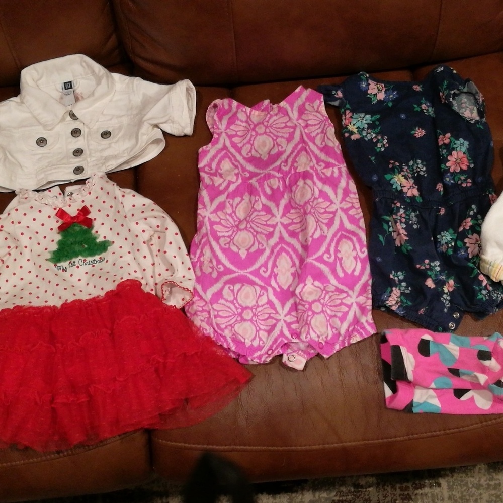 Infant Girls Clothing 7 pieces 9mo MINT CONDITION